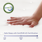 Z-HOM 10 Inch Gel Foam Hybrid Mattresses