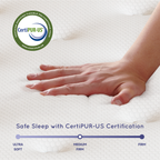 Z-HOM 12 inch Gel Memory Foam Hybrid Mattress