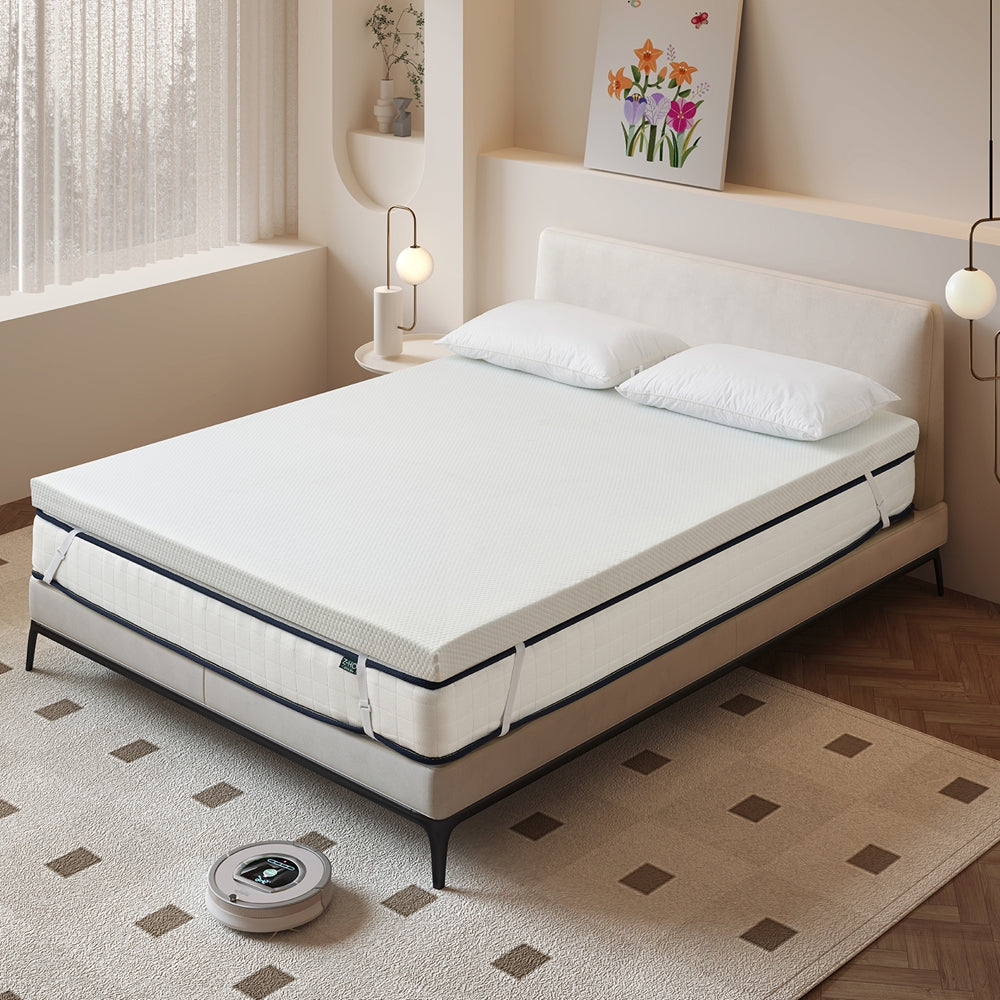 Z-hom 3 Inch Mattress Topper with Cover,Model 006