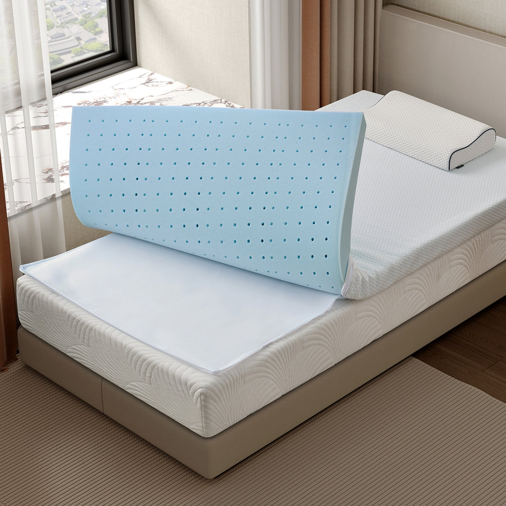 Z-hom 3 Inch Mattress Topper with Cover,Model 006