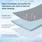 Z-HOM 3 Inch Mattress Topper with Cover