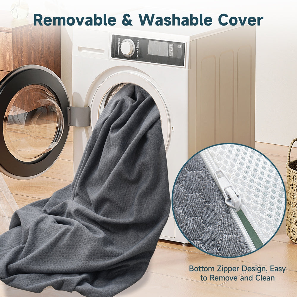 Z-hom 3 Inch Mattress Topper with Cover,Model 006