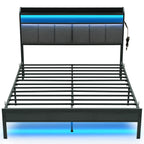 Z-HOM Bed Frame with LED Lights