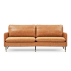 Z-HOM Top Grain Leather Sofa
