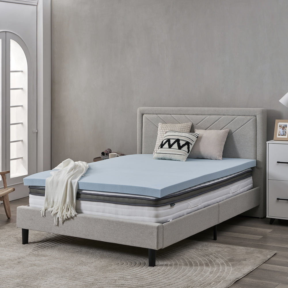 Z-hom 3 Inch Mattress Topper with Cover,Model 006