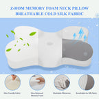 Z-HOM Memory Foam Neck  Pillow
