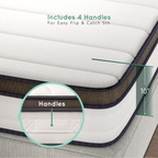 Z-HOM 10 Inch Gel Memory Foam Mattress