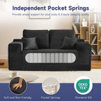 Z-HOM 68.9” Cloud Corduroy Loveseat