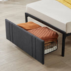 Z-HOM LED Bed Frame with Storage Headboard