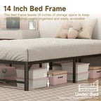 Z-HOM Metal Platform Bed Frame