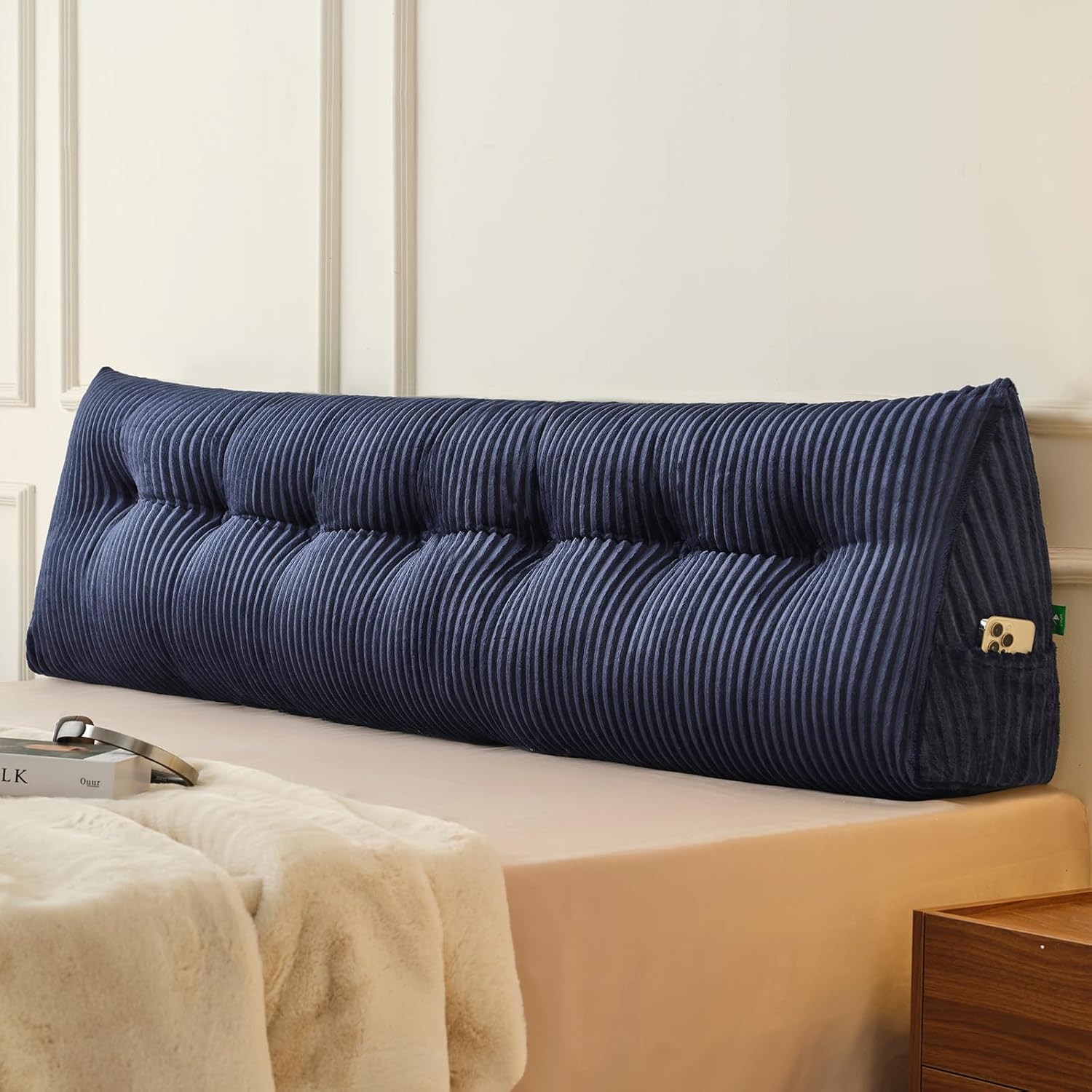 Z-HOM Ergonomic Headboard Wedge Pillow