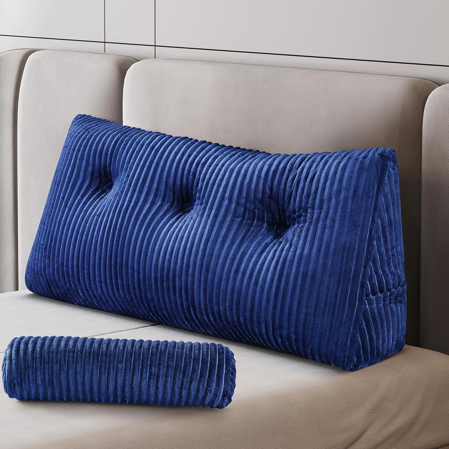 Z-HOM Ergonomic Headboard Wedge Pillow
