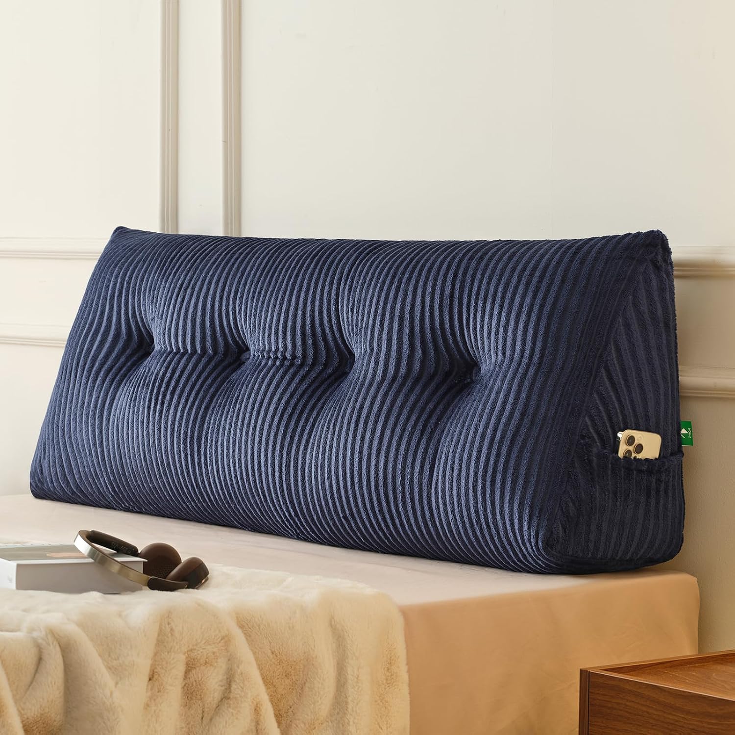 Z-HOM Reading Headboard Pillow