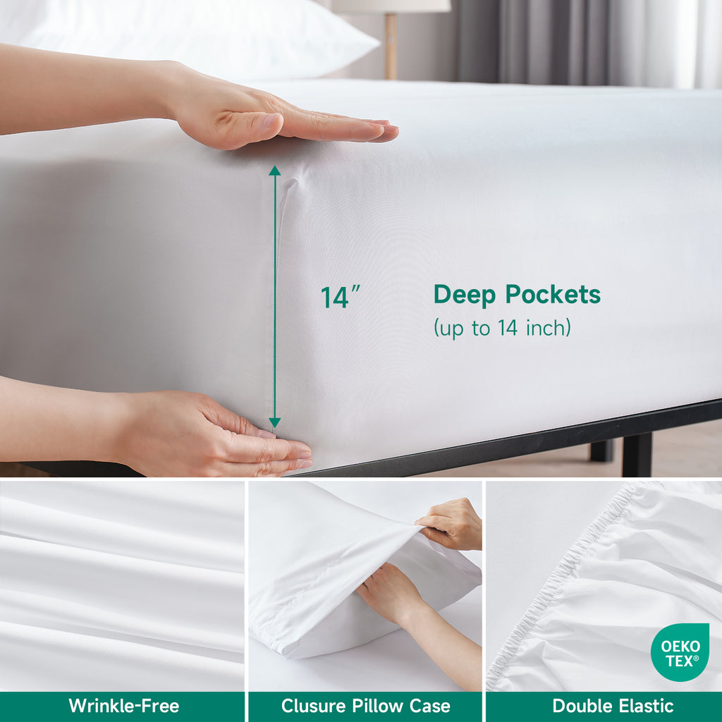 Z-hom 4 Piece cooling sheets White