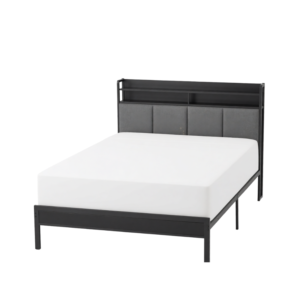 Z-HOM Bed Frame with LED Lights