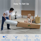 Z-HOM Classic 10" Euro Top Hybrid Mattress