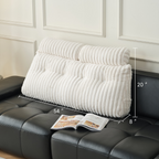 Z-HOM Faux Fur Sofa Backrest Pillow