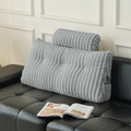 Z-HOM Faux Fur Sofa Backrest Pillow