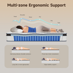 Z-HOM 10" Cool Comfort Hybrid Mattress
