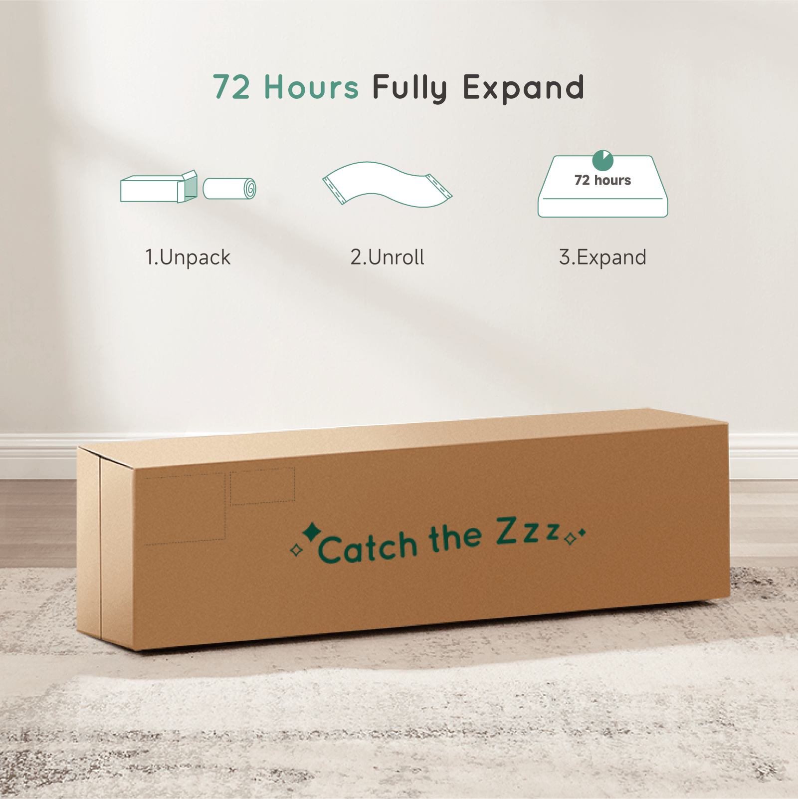 Z-HOM 10" Cool Comfort Hybrid Mattress