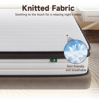Z-HOM 10" Cool Comfort Hybrid Mattress
