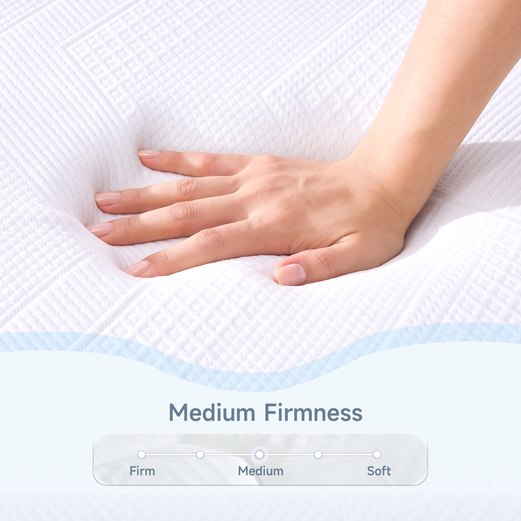 Z-HOM 6" Gel Memory Foam Mattress